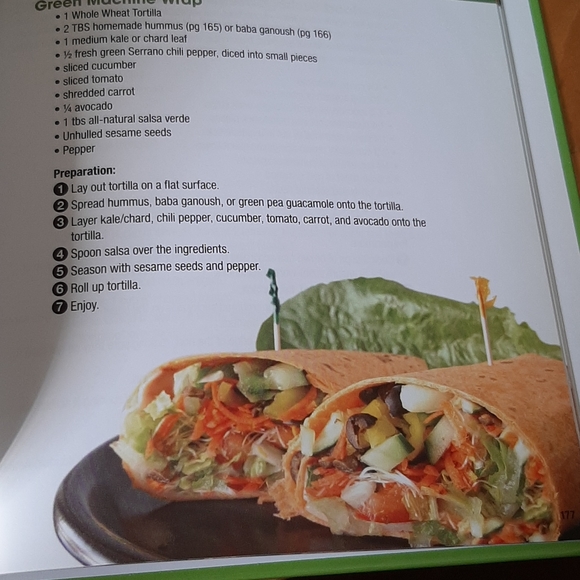 Nwot, hardcover Nutribullet healing foods book - Picture 9 of 11